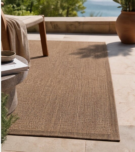 Tappeto da interno/esterno di colore naturale 60x100 cm Giza 1410 – Ayyildiz Carpets