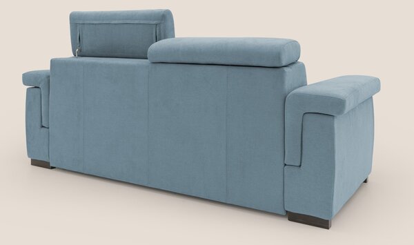 Bjorn divano letto sfoderabile con materasso H18 cm e poggiatesta recl