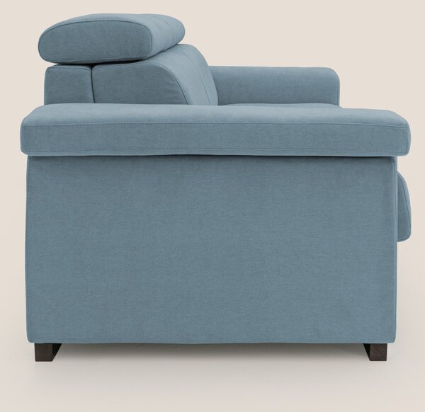 Bjorn divano letto sfoderabile con materasso H18 cm e poggiatesta recl