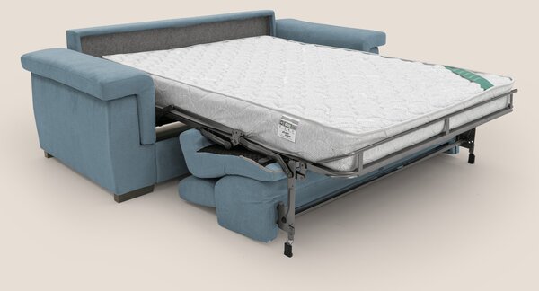 Bjorn divano letto sfoderabile con materasso H18 cm e poggiatesta recl