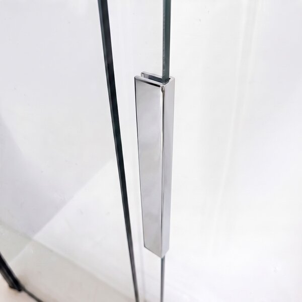Paravento vasca scorrevole REA Dario Chrome 80