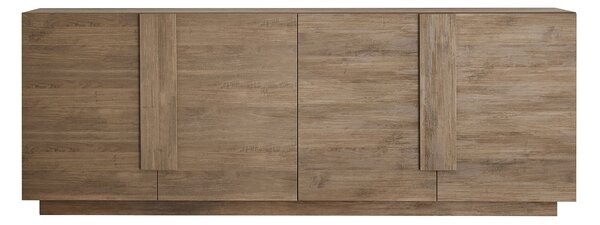 Madia Design Moderno 4 Ante Jupiter 241x44x90 cm Noce Mercure