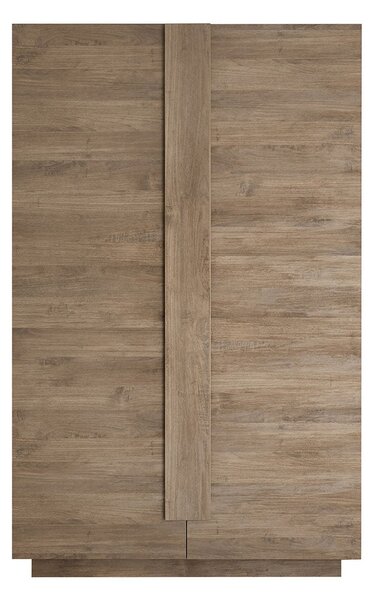 Madia Mobile Soggiorno Alto 2 Ante Jupiter 121x44x193 cm Noce Mercure