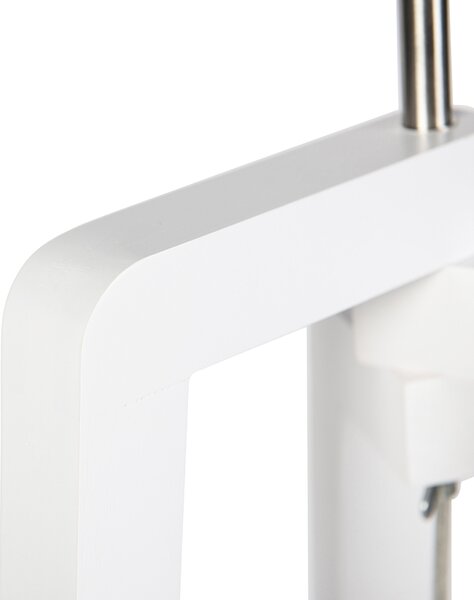 Lampada da terra moderna bianca senza paralume - Puros