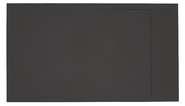 Piatto doccia resina sintetica e polvere di marmo Neo 70 x 100 cm nero