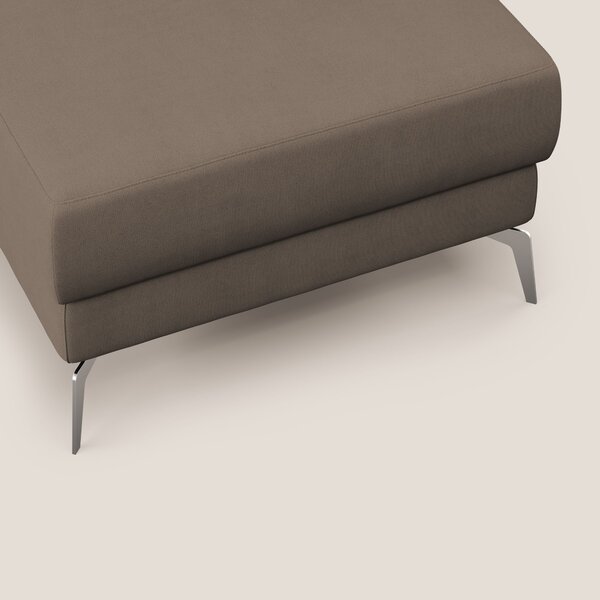 Star Pouf con piedini alti in tessuto impermeabile T02 marrone