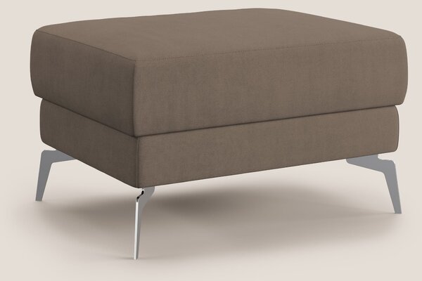 Star Pouf con piedini alti in tessuto impermeabile T02 marrone