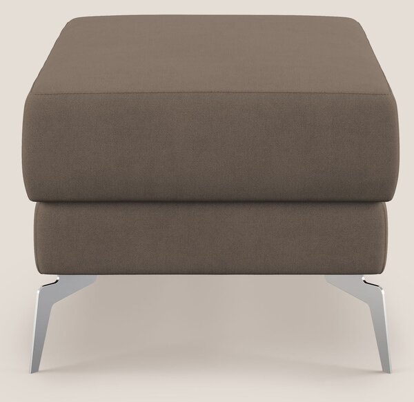 Star Pouf con piedini alti in tessuto impermeabile T02 marrone