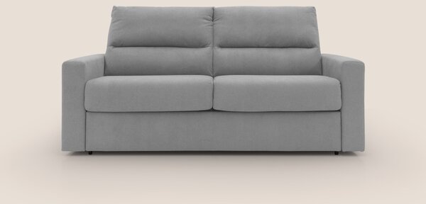 Paloma divano letto con materasso alto 18 cm con Aloe Vera in tessuto