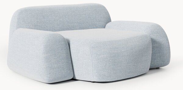 Poltrona lounge XL in bouclé Wolke
