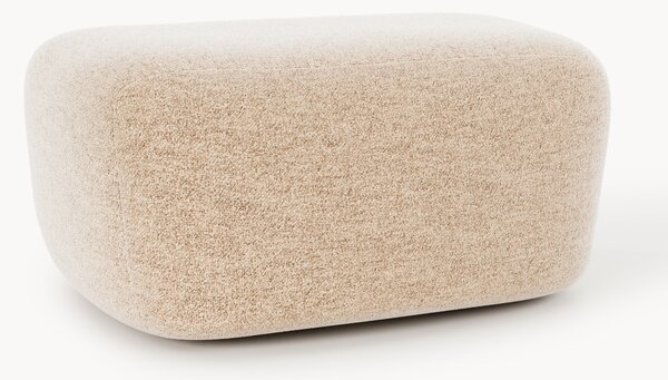Pouf grande in bouclé Wolke