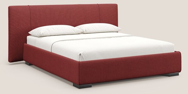 Omero letto imbottito contenitore sfoderabile in tessuto fiammato impe