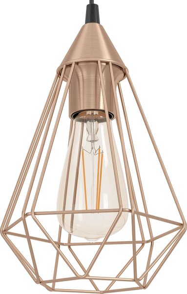 EGLO Lampada a sospensione Tarbes color rame 94196