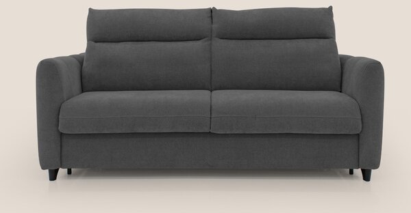 Peonia divano letto scandinavo con materasso H18 cm e morbido e alto s