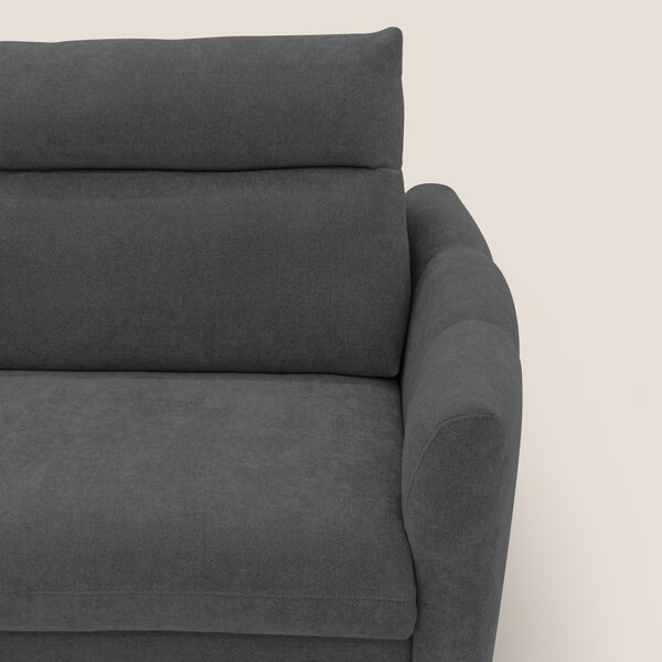 Peonia divano letto scandinavo con materasso H18 cm e morbido e alto s