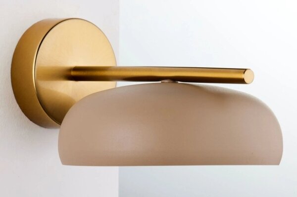 Lampada da parete OLAF 1xGX53/12W/230V beige/oro