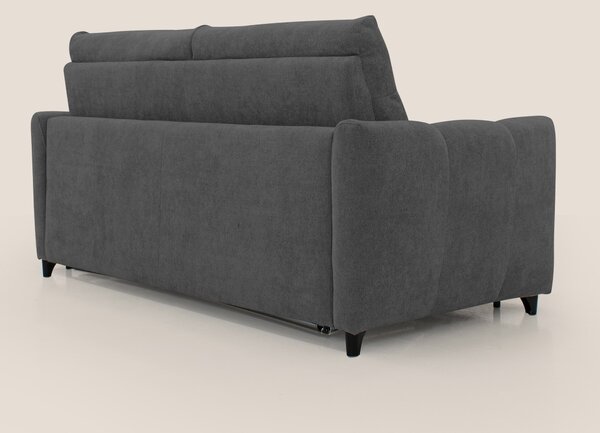 Peonia divano letto scandinavo con materasso H18 cm e morbido e alto s