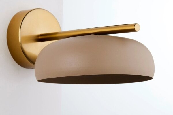 Lampada da parete OLAF 1xGX53/12W/230V beige/oro