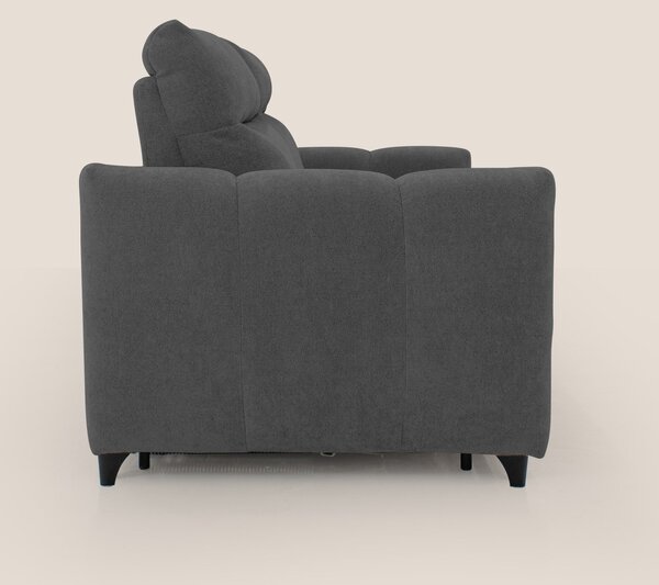 Peonia divano letto scandinavo con materasso H18 cm e morbido e alto s