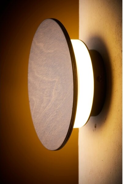Lampada da parete LED DROP LED/4W/230V finitura noce