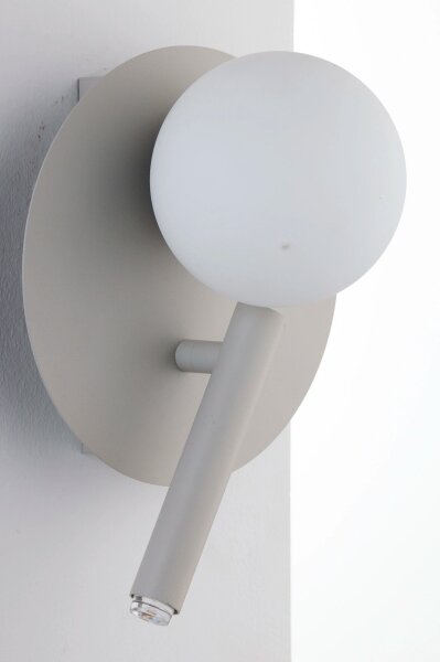 Faretto da parete HOTEL MOOD 1xG9/12W/230V + 1xG9/3W grigio