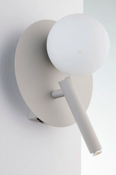 Faretto da parete HOTEL MOOD 1xG9/12W/230V + 1xG9/3W grigio