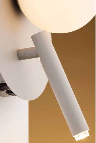 Faretto da parete HOTEL MOOD 1xG9/12W/230V + 1xG9/3W grigio