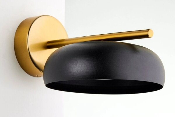 Lampada da parete OLAF 1xGX53/12W/230V nero/oro