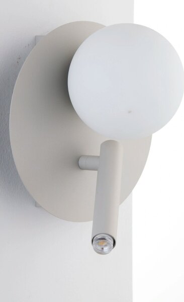 Faretto da parete HOTEL MOOD 1xG9/12W/230V + 1xG9/3W grigio
