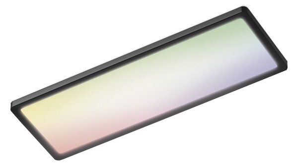 Osram -LED RGBW dimmerabile Plafoniera da bagno SMART+ PLANON LED/30W/230V Wi-Fi IP54 nero