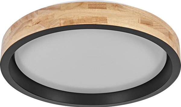Osram -LED plafoniera dimmerabile MARIANO LED/24W/230V diametro 41 cm rovere/nero