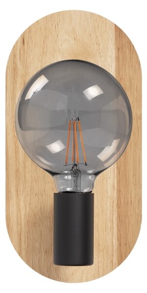 Osram - Lampada da parete DECOR WOOD 1xE27/8W/230V in legno di caucciù