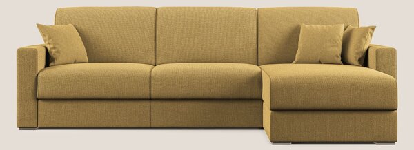 Best Divano letto angolare con penisola in tessuto smacchiabile QuickC