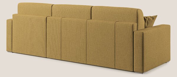 Best Divano letto angolare con penisola in tessuto smacchiabile QuickC