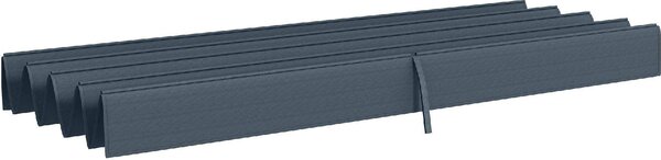 VivaGarden Copertura Pergola con 8 Fori di Drenaggio in Poliestere UV30+ 286x245 cm colore Grigio Scuro