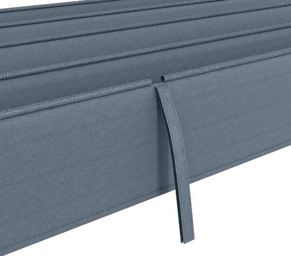 VivaGarden Copertura Pergola con 8 Fori di Drenaggio in Poliestere UV30+ 286x245 cm colore Grigio Scuro