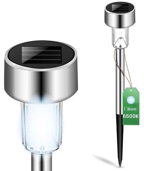 Lampada Solare Palis Cromo Drenata 6500k