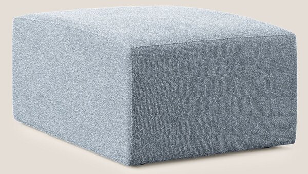 Nettuno modulo pouf in morbido tessuto bouclè T07 carta da zucchero