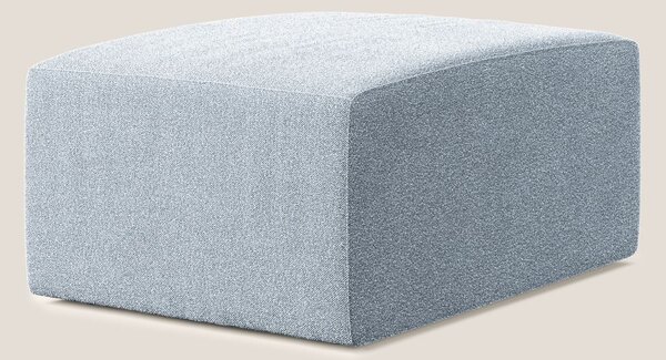 Nettuno modulo pouf in morbido tessuto bouclè T07 carta da zucchero