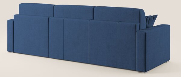 Best Divano letto angolare in tessuto impermeabile T02 blu