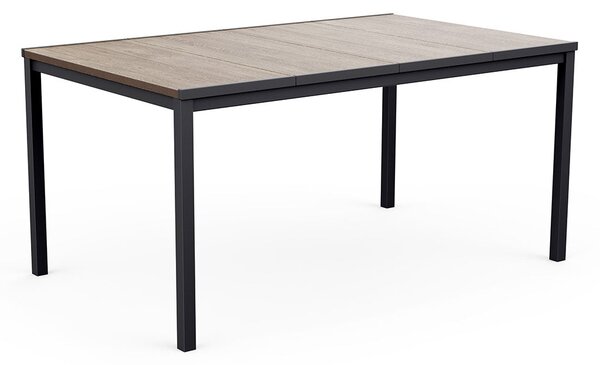 Tavolo da Giardino Keter Porto 159x95x75 cm Deco Coat Piano Effetto Legno Frassino