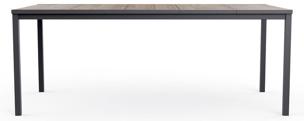 Tavolo da Giardino Keter Porto 200x95x75 cm Deco Coat Piano Effetto Legno Frassino
