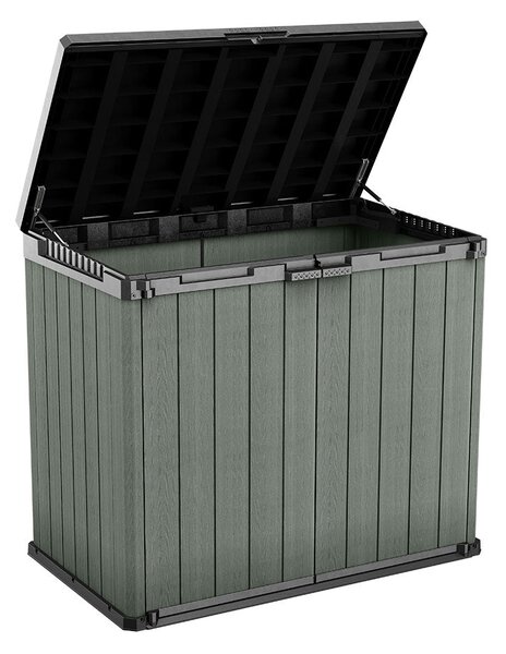 Baule da Esterno Keter Darwin Store-it-Out 140x80x120 cm in Evothech+ Verde