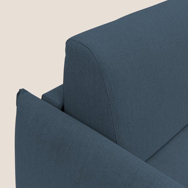 Scarlet divano letto in tessuto misto cotone impermeabile T19 blu