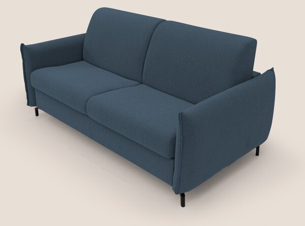 Scarlet divano letto in tessuto misto cotone impermeabile T19 blu