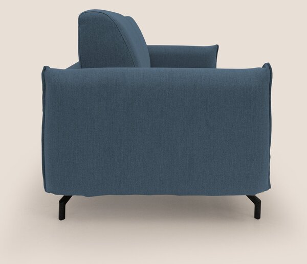 Scarlet divano letto in tessuto misto cotone impermeabile T19 blu