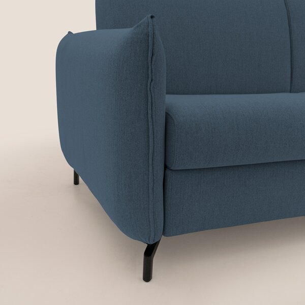Scarlet divano letto in tessuto misto cotone impermeabile T19 blu