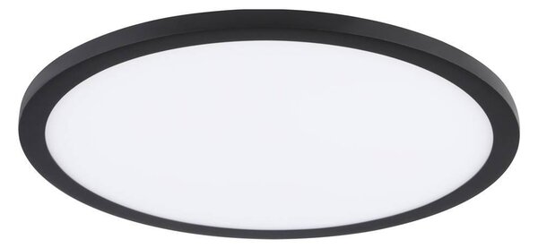 Faretto Ad Incasso Moderno Fueva Flex In Alluminio Nero Led Integrato 22W 3000K