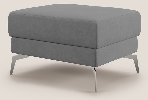 Star Pouf con piedini alti in tessuto impermeabile T02 grigio