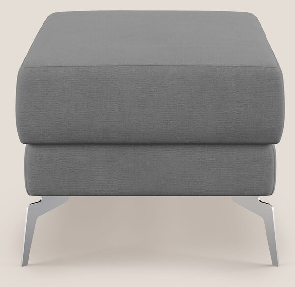 Star Pouf con piedini alti in tessuto impermeabile T02 grigio